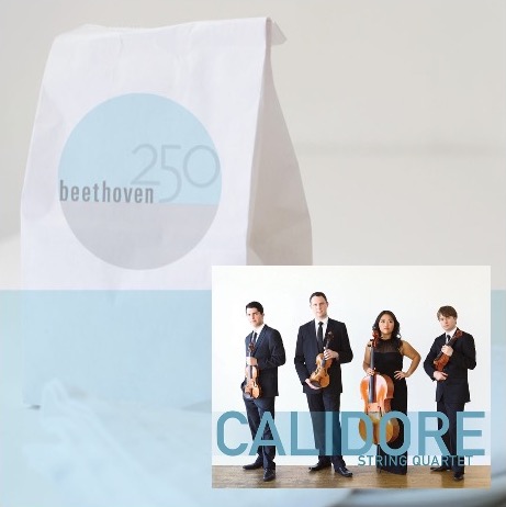 FB Live-stream Lunch / Beethoven & Calidore Quartet