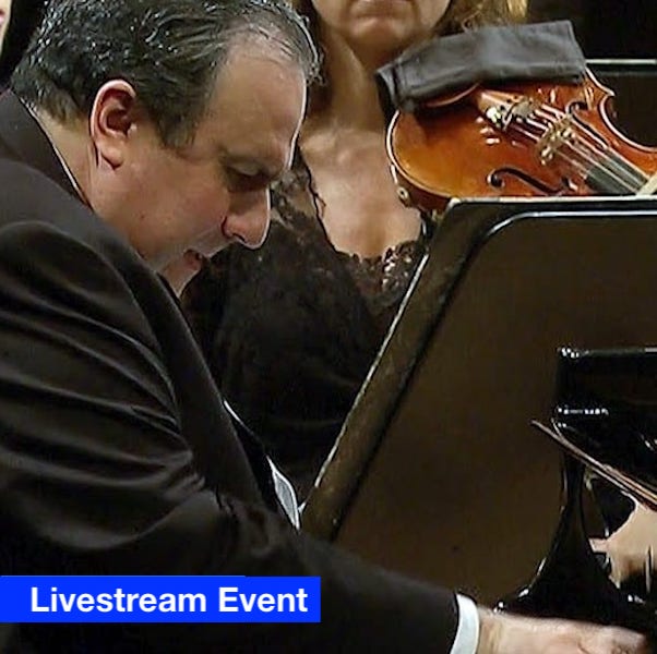 Pre-Concert Livestream / Yefim Bronfman