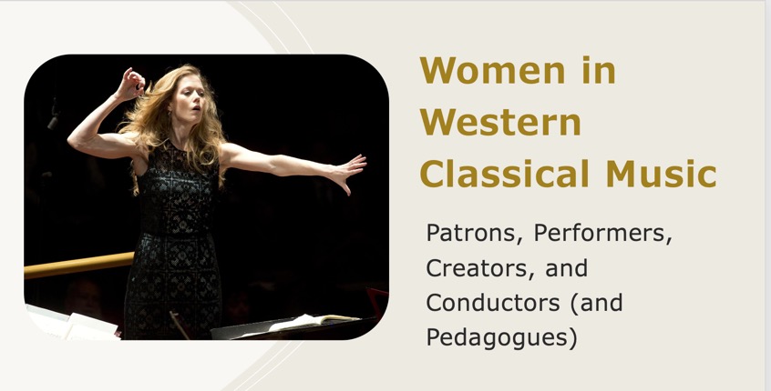 Lecture Presentation: Committee of Professional Women/LA Phil Association